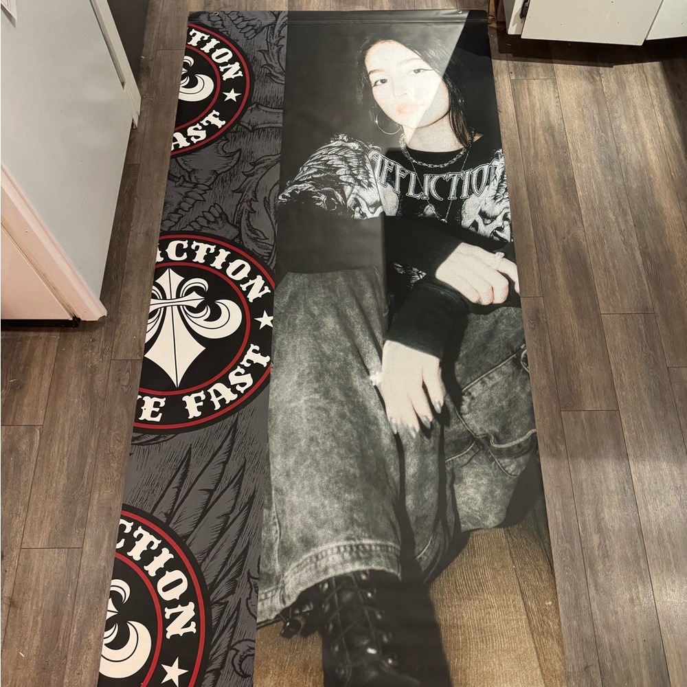 Affliction vinyl 9ft banner (2 pcs)